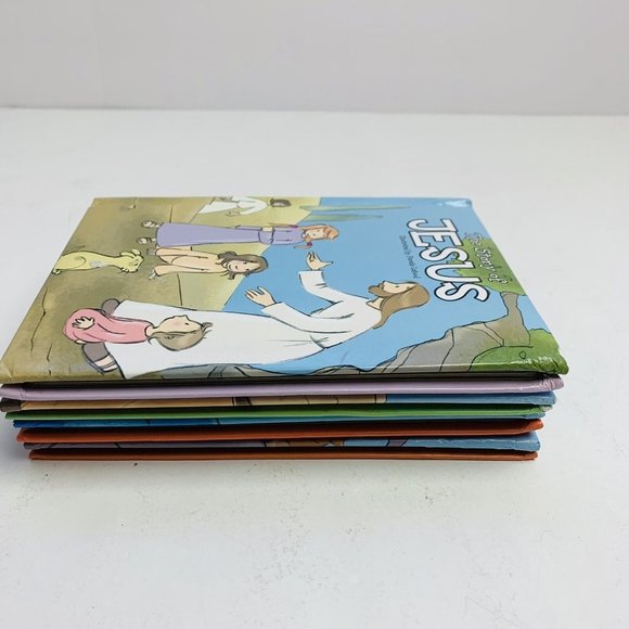 Childrens Religious Bible Story Book Lot of 4 Color Illustrated Flowerpot Press - Picture 6 of 8